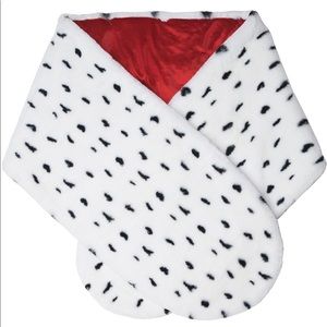 Brand new scarf/ cruella deville